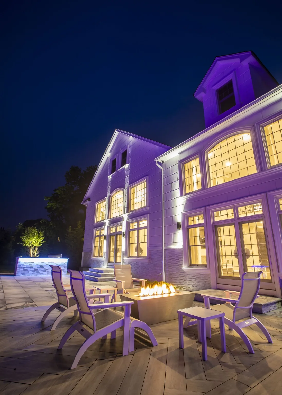 Lighting and resort atmosphere