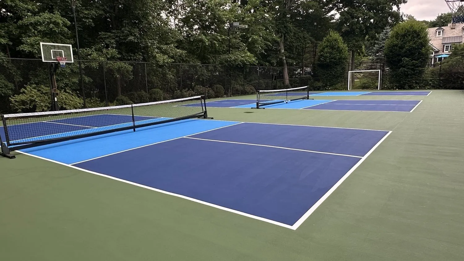 Residential pickleball courts