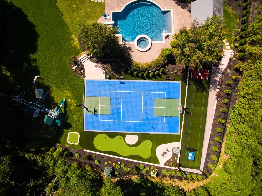 Woodbury backyard sports complex